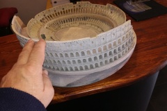 Colosseo in scala 1\500 e 1\143