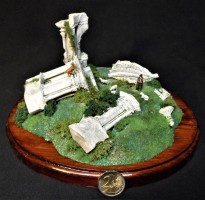 ruderi di San Pietro dopo  l'apocalisse   